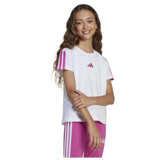 Adidas Παιδική κοντομάνικη μπλούζα 3-S Tee Adidas Παιδική κοντομάνικη μπλούζα 3-S Tee